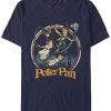 * Fifth Sun Men'S London Flying Short Sleeve T-Shirt Navy Wholesale