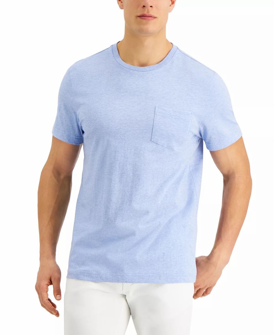 * Club Room Men'S Solid Pocket T-Shirt, Created For Macy'S Clearance