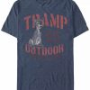 * Fifth Sun Men'S Outdoor Tramp Short Sleeve T-Shirt Navy Clearance