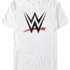 * Fifth Sun Men'S Wwe Logo Short Sleeve T-Shirt White Clearance