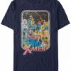 * Fifth Sun Marvel Men'S Comic Collection Vintage X-Men Team Group Shot Short Sleeve T-Shirt Navy Hot