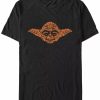 * Fifth Sun Ar Wars Yoda Jackolanterns Men'S Short Sleeve T-Shirt Black New