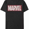 * Fifth Sun Men'S Comic Strips Marvel Short Sleeve Crew T-Shirt Black Wholesale