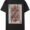 * Fifth Sun Marvel Men'S Comic Collection Deadpool Playing Card Tacos Short Sleeve T-Shirt Black Clearance