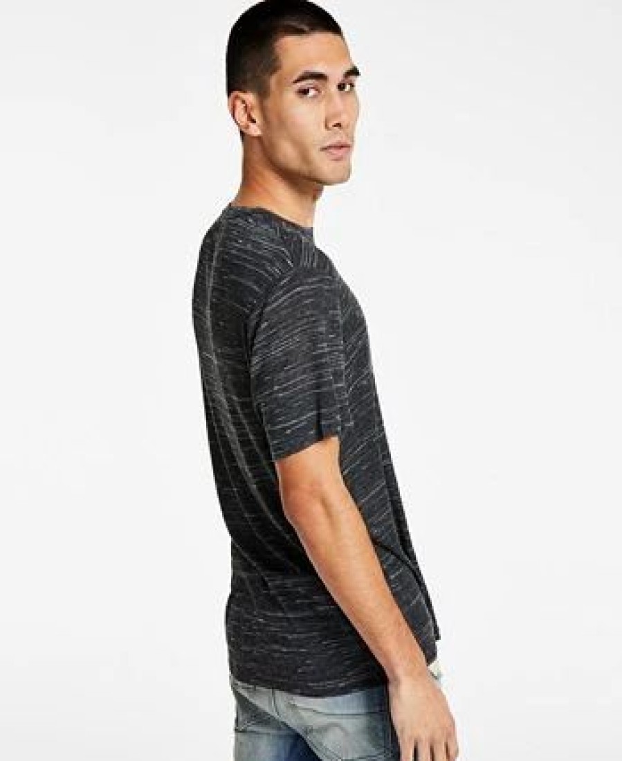 * Inc International Concepts Men'S Classic-Fit Marled Waffle-Knit T-Shirt, Created For Macy'S New