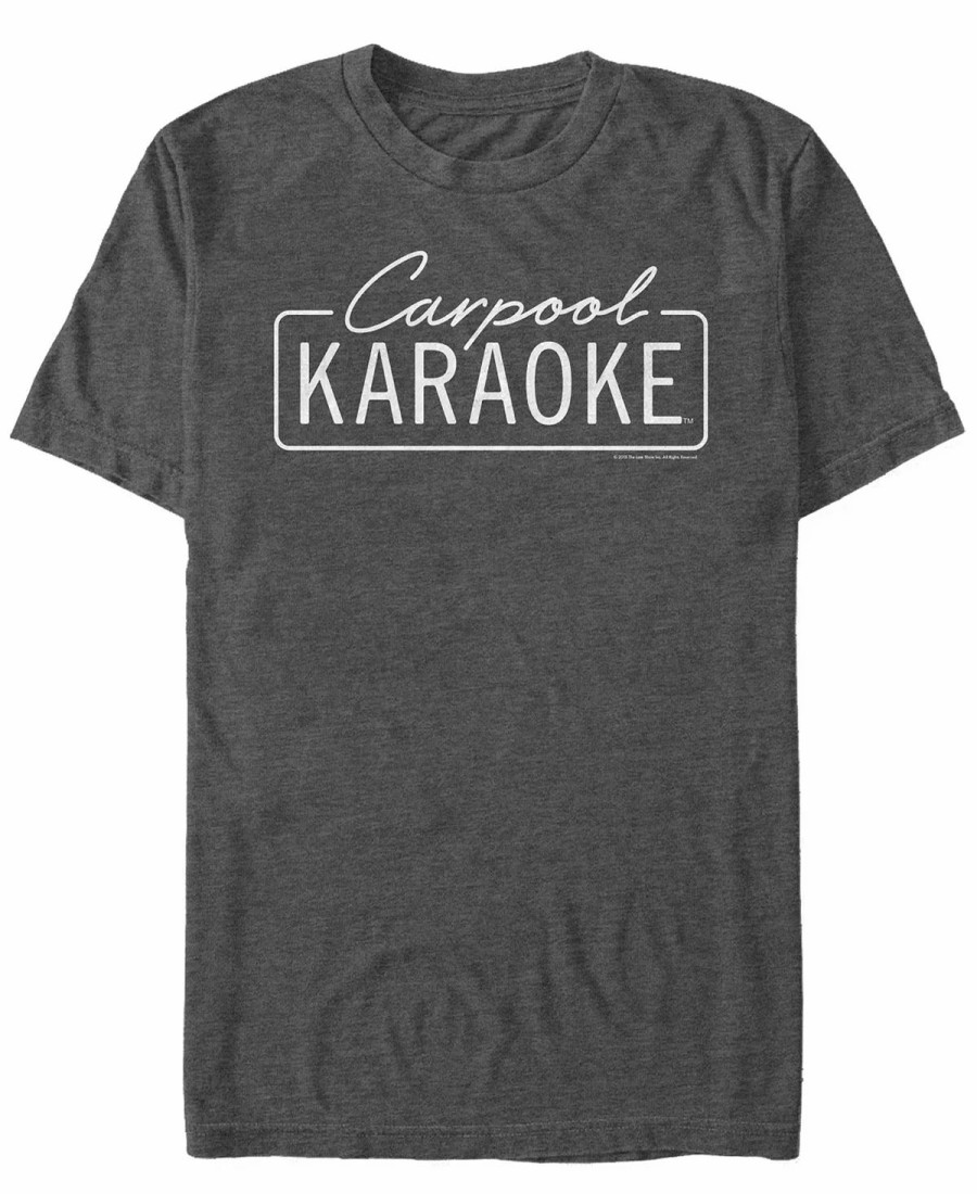 * Fifth Sun James Corden Karaoke Short Sleeve T- Shirt Dark Gray Online