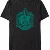 * Fifth Sun Harry Potter Men'S Simple Slytherin Crest Short Sleeve T-Shirt Black Best