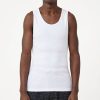 * Cotton On Men'S 2 2 Rib Tank Vintage White Clearance