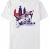 * Fifth Sun Dc Men'S Superman Flying Over The City Short Sleeve T-Shirt White Online