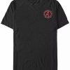 * Fifth Sun Men'S Avenger Legends Short Sleeve Crew T-Shirt Black Wholesale