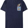 * Fifth Sun Men'S Buzz Woody Pock Short Sleeve Crew T-Shirt Navy Hot