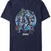 * Fifth Sun Marvel Men'S Avengers Endgame New Suits Unite Short Sleeve T-Shirt Navy Clearance