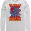 * Fifth Sun Marvel Men'S Spider-Man Into The Spider-Verse Spider-Ham Action Pose, Long Sleeve T-Shirt White Wholesale