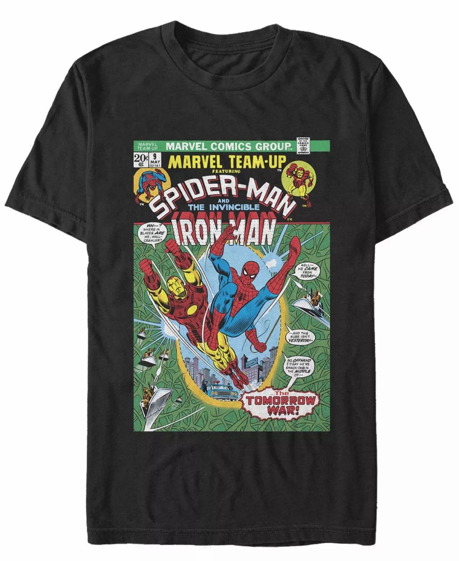 * Fifth Sun Men'S Team Spidey Iron Man Short Sleeve Crew T-Shirt Black Online