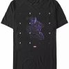 * Fifth Sun Men'S Panther Shapes Short Sleeve Crew T-Shirt Black Clearance