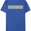 * Fifth Sun Men'S Dinoco Logo Short Sleeve Crew T-Shirt Royal Online