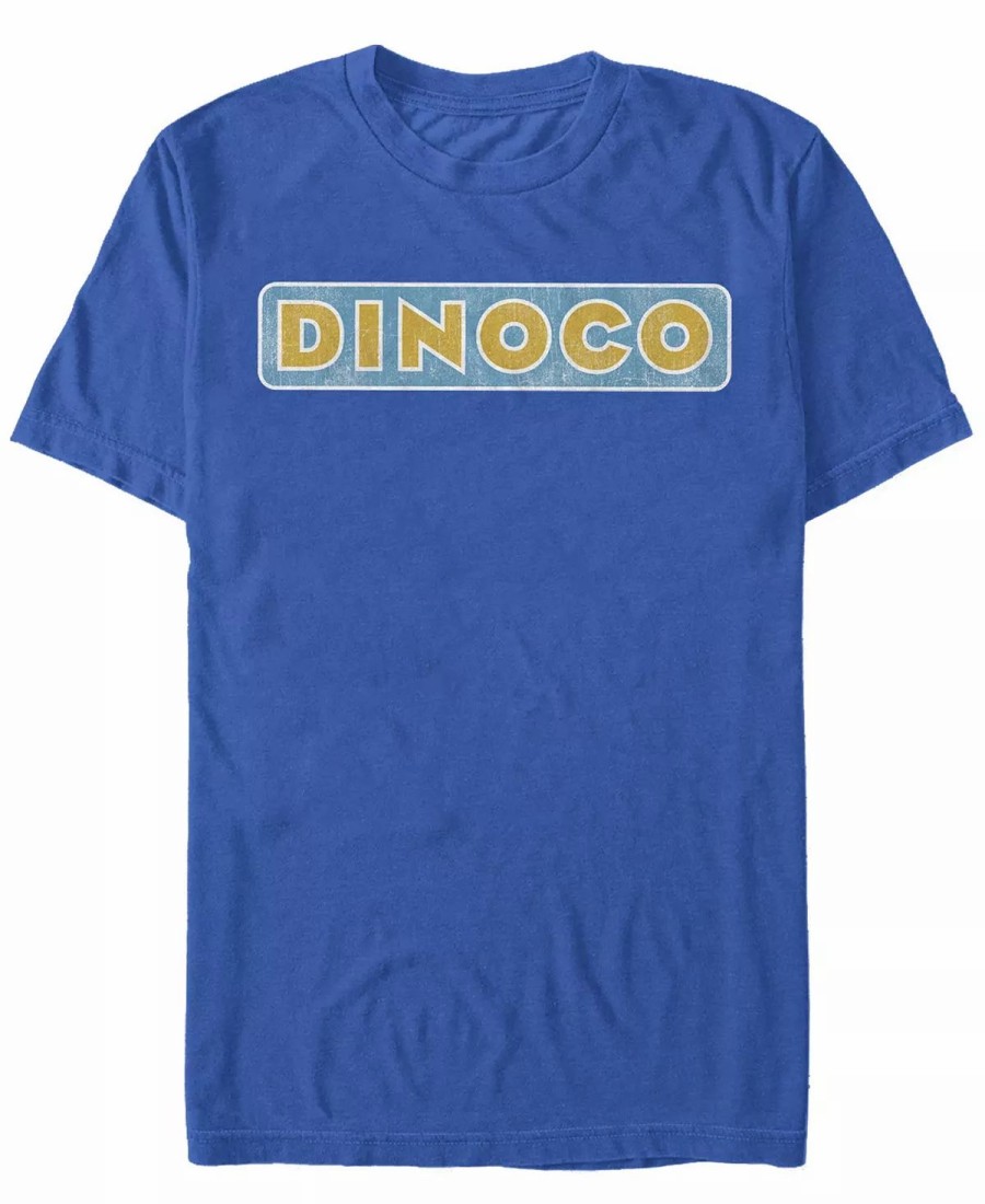 * Fifth Sun Men'S Dinoco Logo Short Sleeve Crew T-Shirt Royal Online