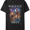 * Fifth Sun Marvel Men'S Avengers Endgame Whatever It Takes Galaxy Poster, Short Sleeve T-Shirt Black Clearance