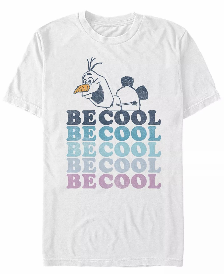 * Fifth Sun Men'S Olaf Be Cool Short Sleeve Crew T-Shirt White Online