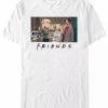 * Fifth Sun Men'S Friends Monica And Friends Logo Short Sleeves T-Shirt White Wholesale