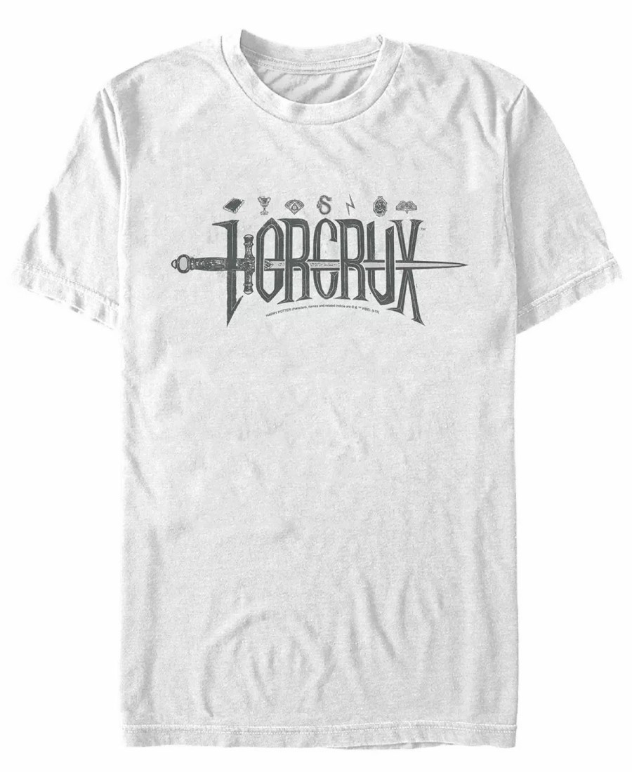 * Fifth Sun Men'S Seven Horcrux Short Sleeve Crew T-Shirt White Wholesale