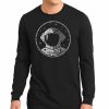 * La Pop Art Men'S I Need My Space Astronaut Word Art Long Sleeve T-Shirt Black Best