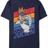 * Fifth Sun Madagascar Men'S King Julien Short Sleeve T-Shirt Navy Best