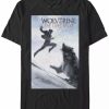 * Fifth Sun Men'S Wolverine Short Sleeve Crew T-Shirt Black Best