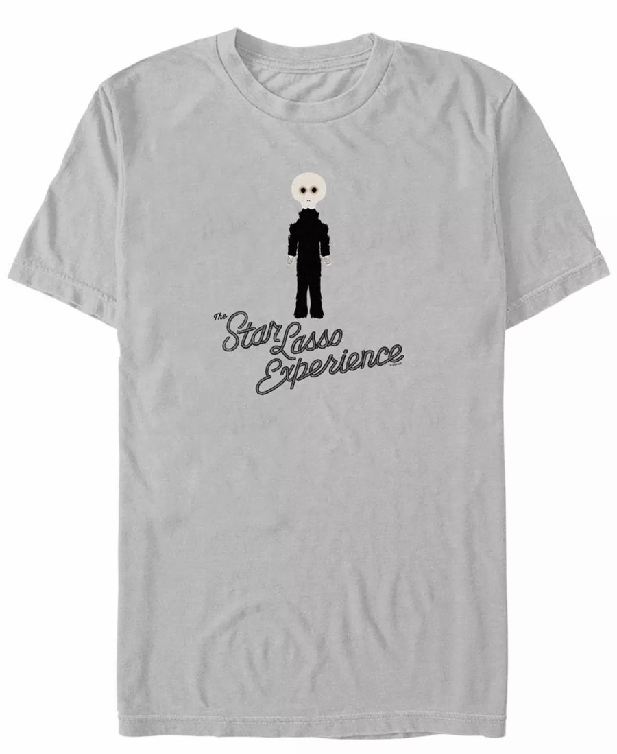 * Fifth Sun Men'S Nope Star Lasso Experience Short Sleeve T-Shirt Silver-Tone Clearance