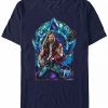 * Fifth Sun Men'S Marvel Likeness Thor Movie 4 Thor Glass Short Sleeve T-Shirt Navy Wholesale