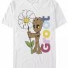 * Fifth Sun Men'S Groot Oversize Short Sleeve Crew T-Shirt White New