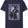 * Fifth Sun Men'S Maleficent Color Short Sleeve Crew T-Shirt Navy Clearance