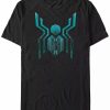 * Fifth Sun Marvel Men'S Spider-Man Far From Home Tech Spider Logo, Short Sleeve T-Shirt Black Online