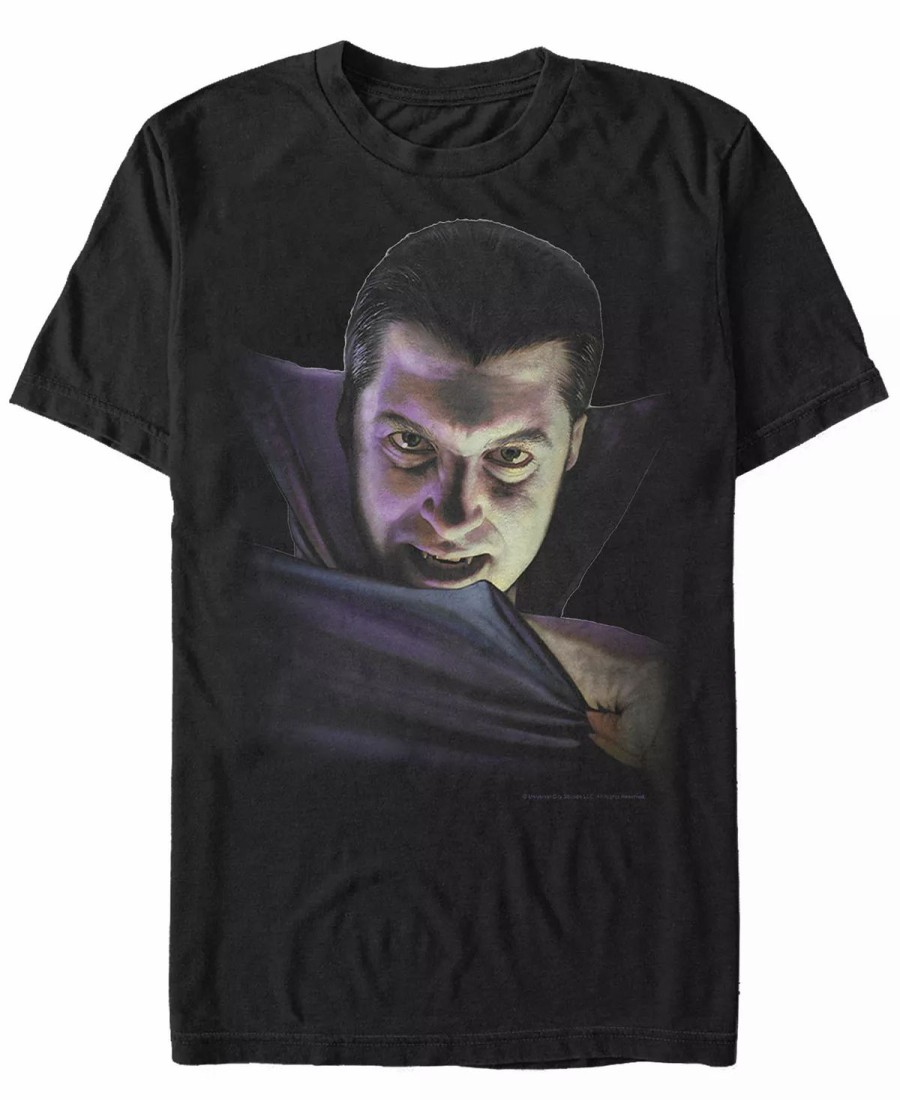 * Fifth Sun Universal Monsters Big Vampire Men'S Short Sleeve T-Shirt Black Hot