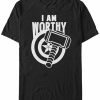 * Fifth Sun Marvel Men'S Avengers Endgame I Am Worthy, Short Sleeve T-Shirt Black Hot