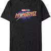 * Fifth Sun Men'S Marvel Film Ms Marvel Ms Logo Short Sleeve T-Shirt Black Hot