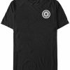 * Fifth Sun Ar Wars Men'S Galactic Empire Symbol Left Chest Short Sleeve T-Shirt Black Best