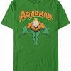 * Fifth Sun Dc Men'S Aquaman Dive Short Sleeve T-Shirt Emerald New