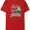 * Fifth Sun Men'S Marvel Comics Retro Naughty Nice Mischievous Short Sleeves T-Shirt Red Hot