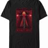 * Fifth Sun Men'S Marvel Film Doctor Strange Movie 2 Wanda Tarot Short Sleeve T-Shirt Black Best