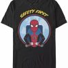 * Fifth Sun Marvel Men'S Spider-Man Far From Home Buckle Up Safety First, Short Sleeve T-Shirt Black Best