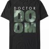 * Fifth Sun Men'S Doom Fill Short Sleeve Crew T-Shirt Black Clearance