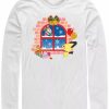 * Fifth Sun Men'S Winter Window Long Sleeve T-Shirt White Clearance