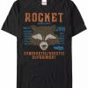 * Fifth Sun Marvel Men'S Guardians Of The Galaxy Vol. 2 Rocket Cybernetic Genetic Experiment Short Sleeve T-Shirt Black Online