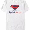 * Fifth Sun Men'S Super Pets Super Logo Short Sleeve T-Shirt White Clearance