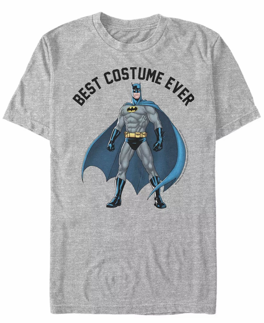 * Fifth Sun Dc Men'S Batman Best Costume Ever Short Sleeve T-Shirt Athletic Heather Clearance