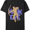 * Fifth Sun Marvel Men'S Avengers Endgame Hawkeye Pop Art, Short Sleeve T-Shirt Black Best