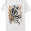 * Fifth Sun Men'S Jungle King Short Sleeve Crew T-Shirt White New