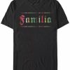 * Fifth Sun Men'S Familia Blanket Short Sleeve Crew T-Shirt Black Clearance