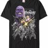 * Fifth Sun Marvel Men'S Avengers Infinity War Group Shot Poster Short Sleeve T-Shirt Black New